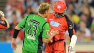 Shane Warne vs. Marlon Samuels â Melbourne Stars v Melbourne Renegades at Melbourne, Jan 6, 2013